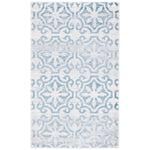 Martha Stewart 0956 Rug, MSR0956 - Turquoise / Ivory