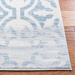 Martha Stewart 0956 Rug, MSR0956 - Turquoise / Ivory