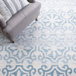 Martha Stewart 0956 Rug, MSR0956 - Turquoise / Ivory