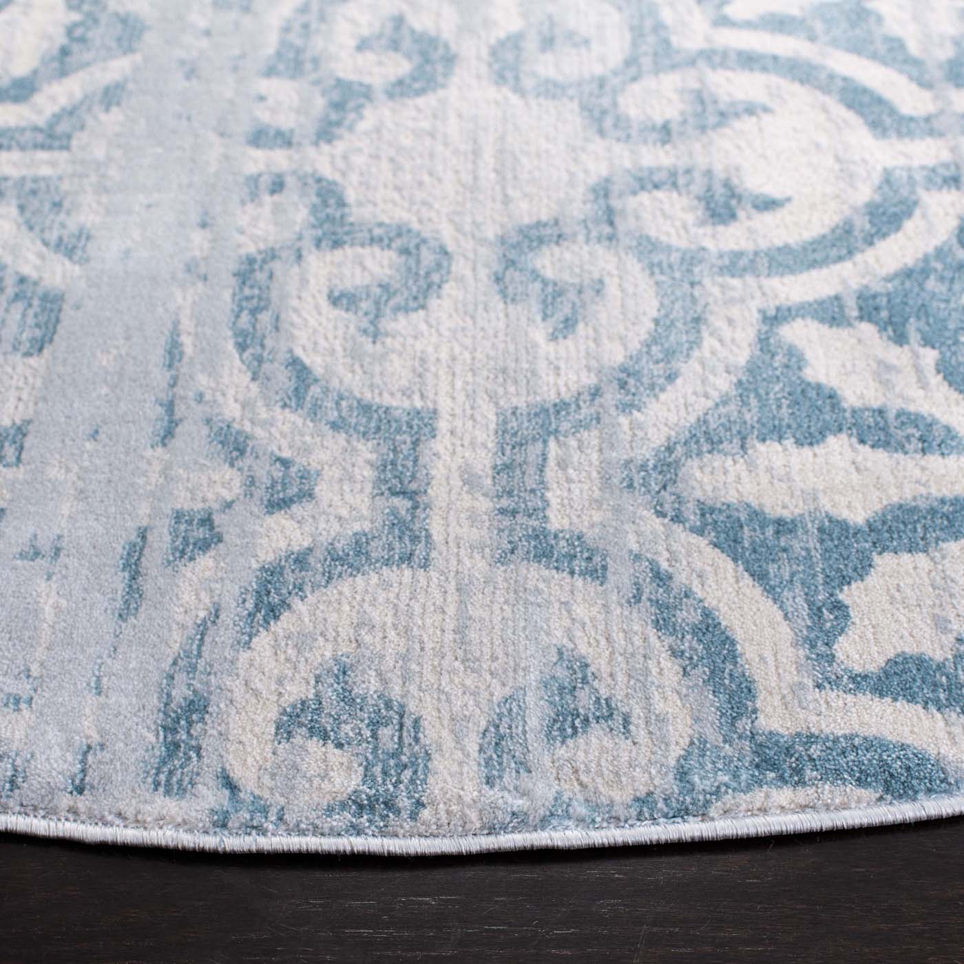 Martha Stewart 0956 Rug, MSR0956 - Turquoise / Ivory