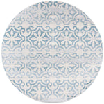 Martha Stewart 0956 Rug, MSR0956 - Turquoise / Ivory