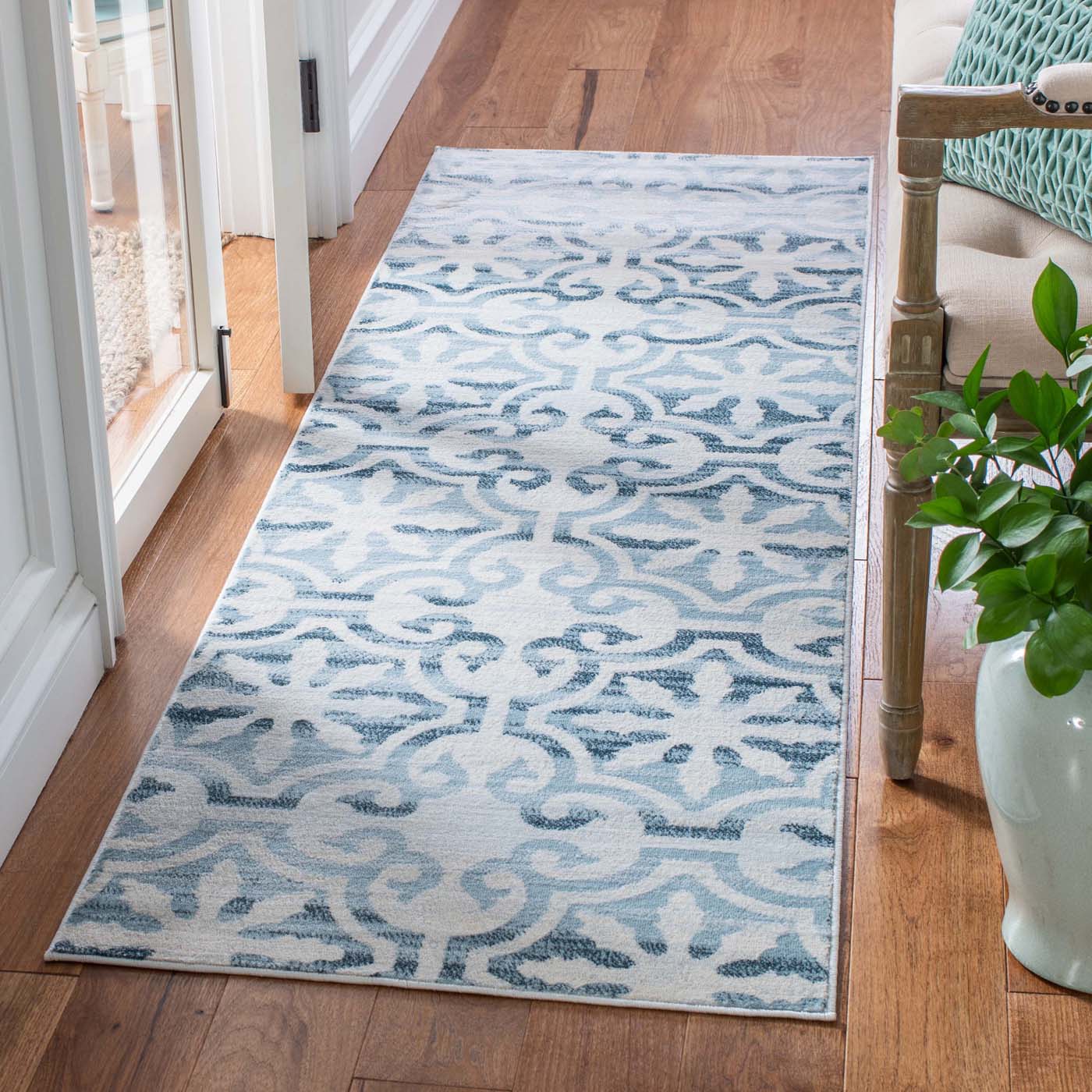 Martha Stewart 0956 Rug, MSR0956 - Navy / Ivory