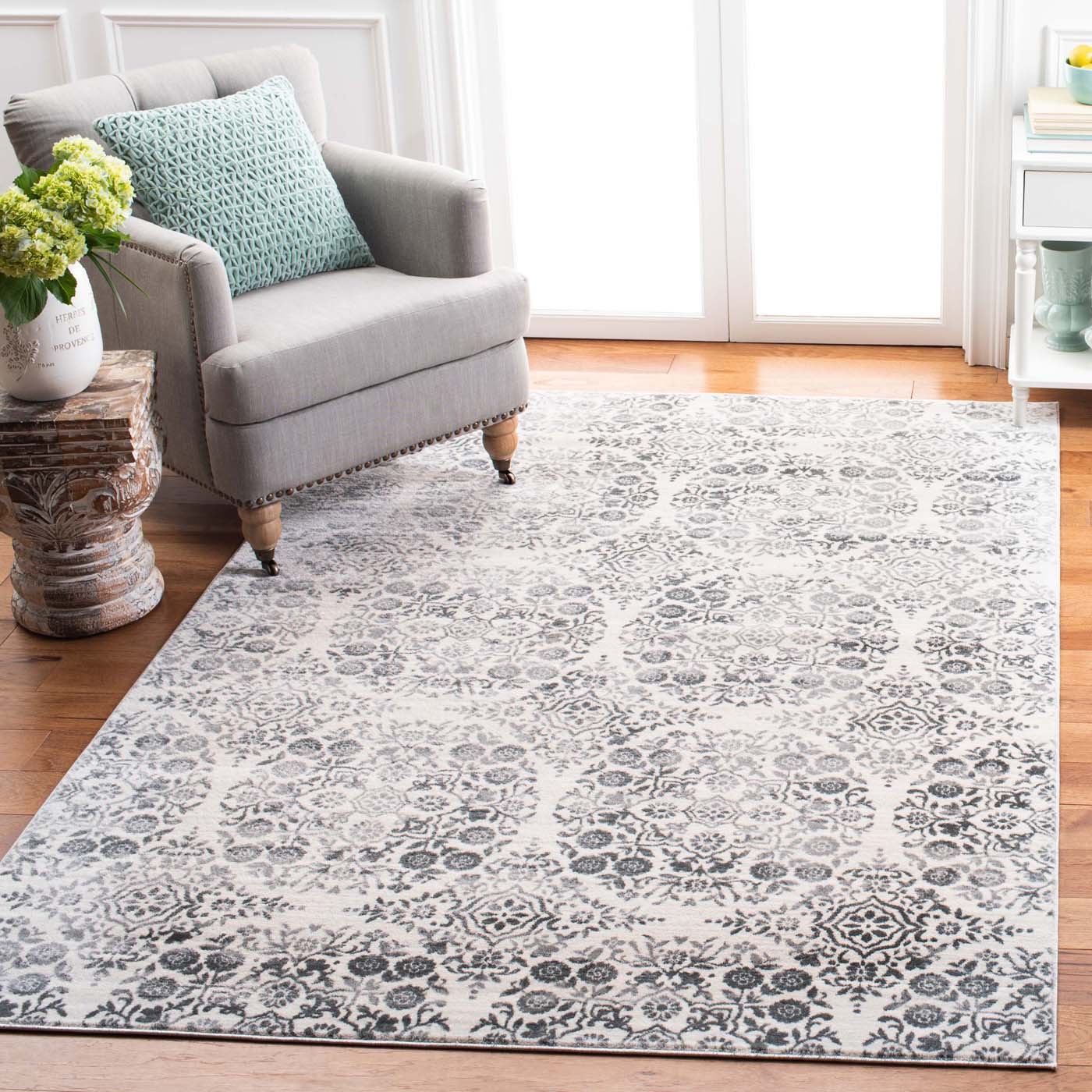 Martha Stewart 0958 Rug, MSR0958 - Charcoal / Ivory