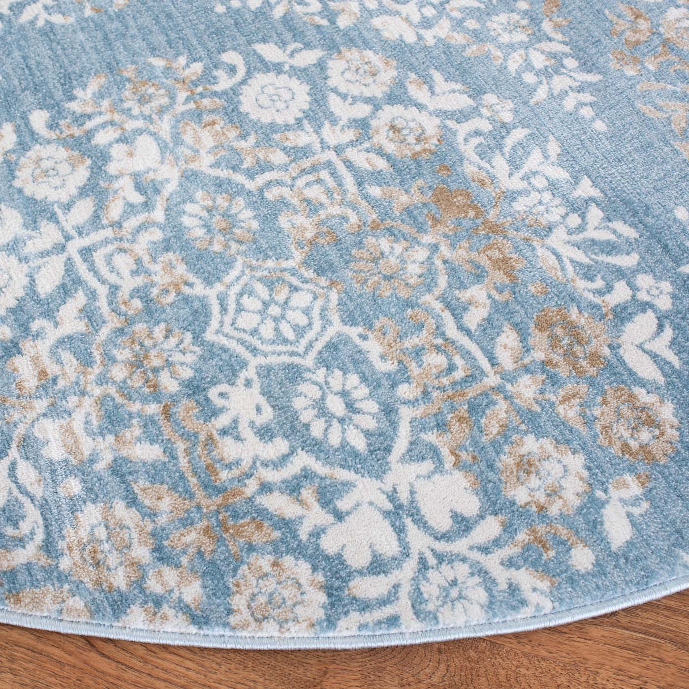 Martha Stewart 0958 Rug, MSR0958 - Denim Blue / Ivory