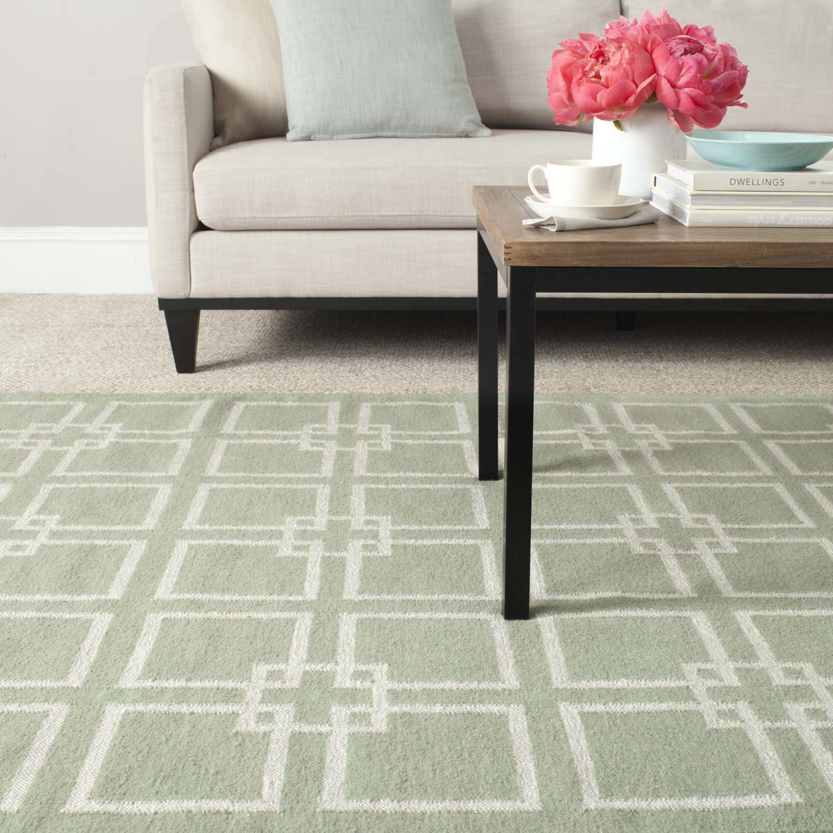 Martha Stewart 1151 Rug, MSR1151 - Fennel Seed Grn