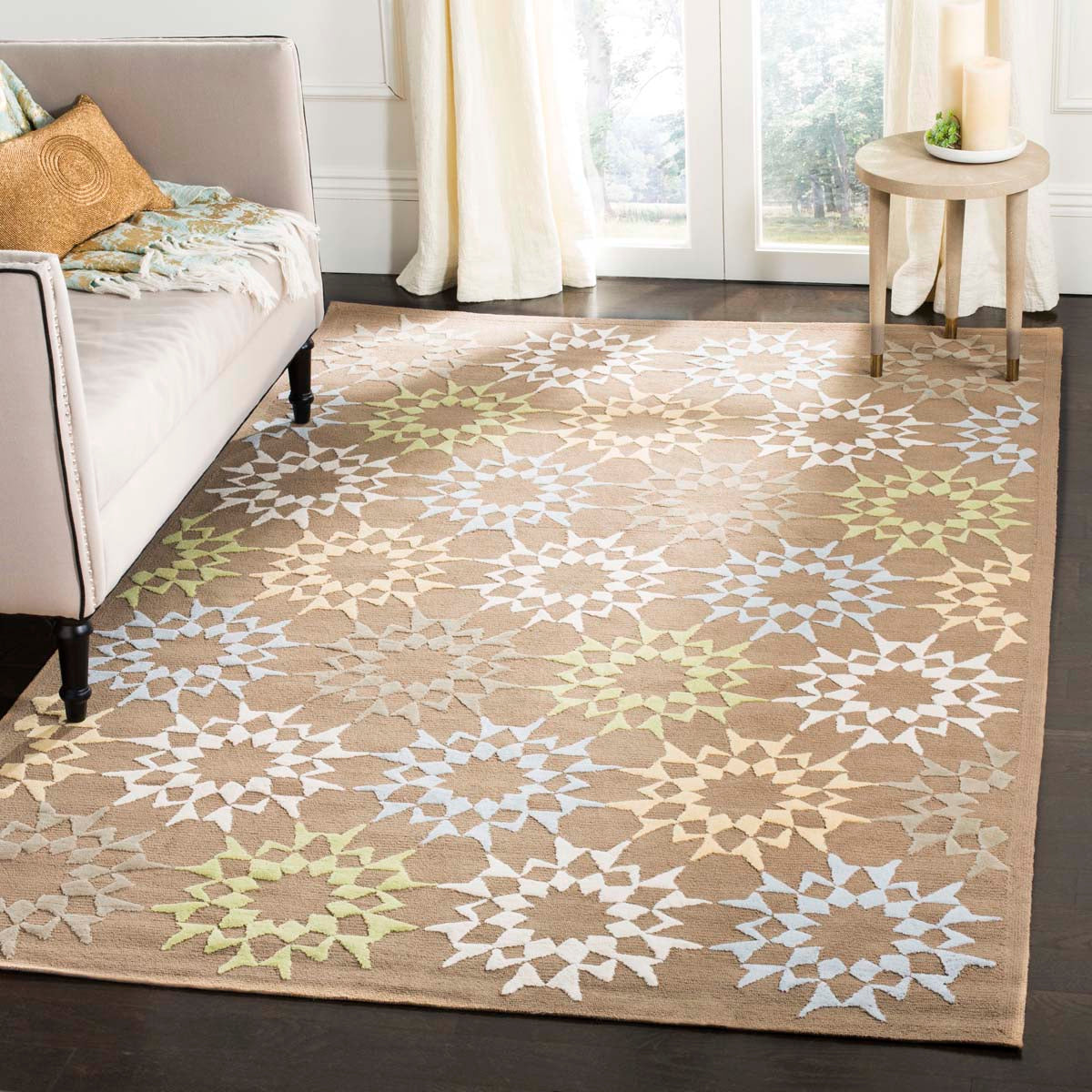 Martha Stewart 1843 Rug, MSR1843 - Pebble / Grey