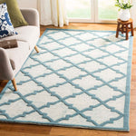 Martha Stewart 2552 Rug, MSR2552 - Ivory / Light Blue