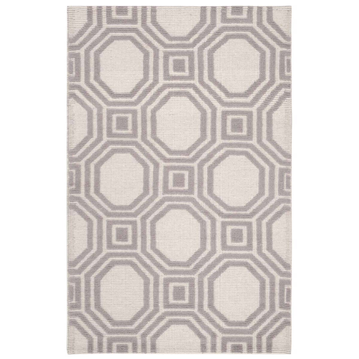 Martha Stewart 2554 Rug, MSR2554 - Ivory / Purple