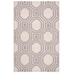 Martha Stewart 2554 Rug, MSR2554 - Ivory / Purple