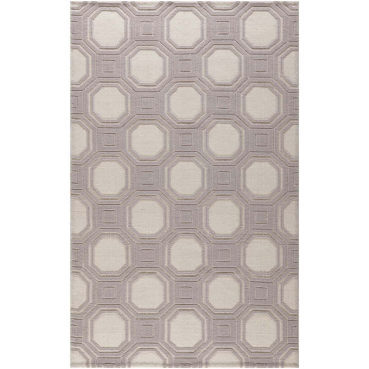 Martha Stewart 2554 Rug, MSR2554 - Ivory / Purple