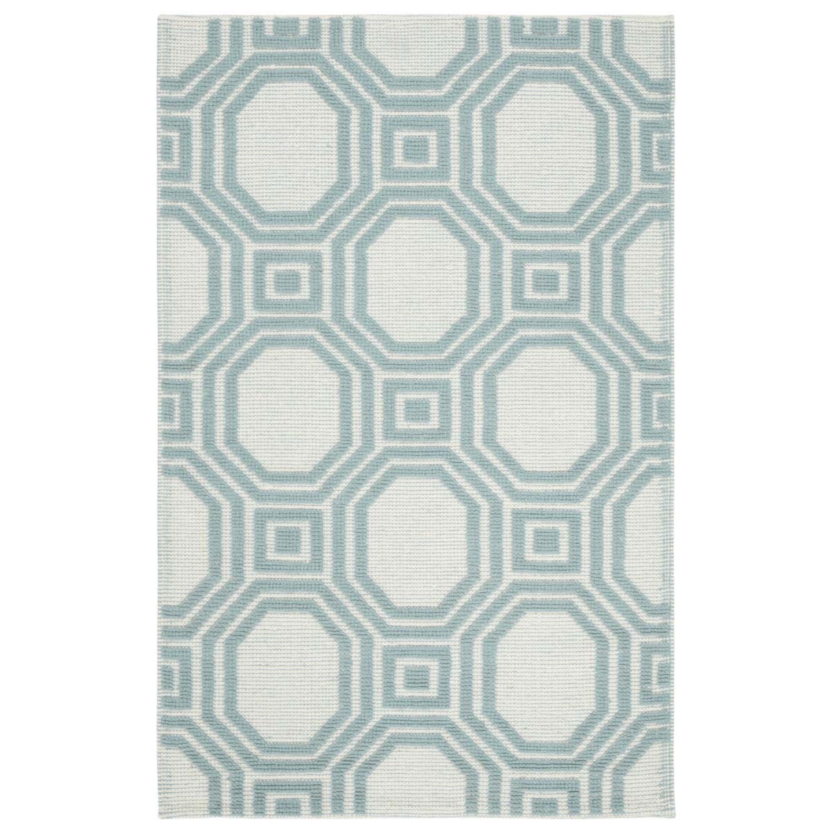 Martha Stewart 2554 Rug, MSR2554 - Ivory / Light Blue