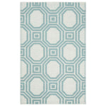 Martha Stewart 2554 Rug, MSR2554 - Ivory / Light Blue