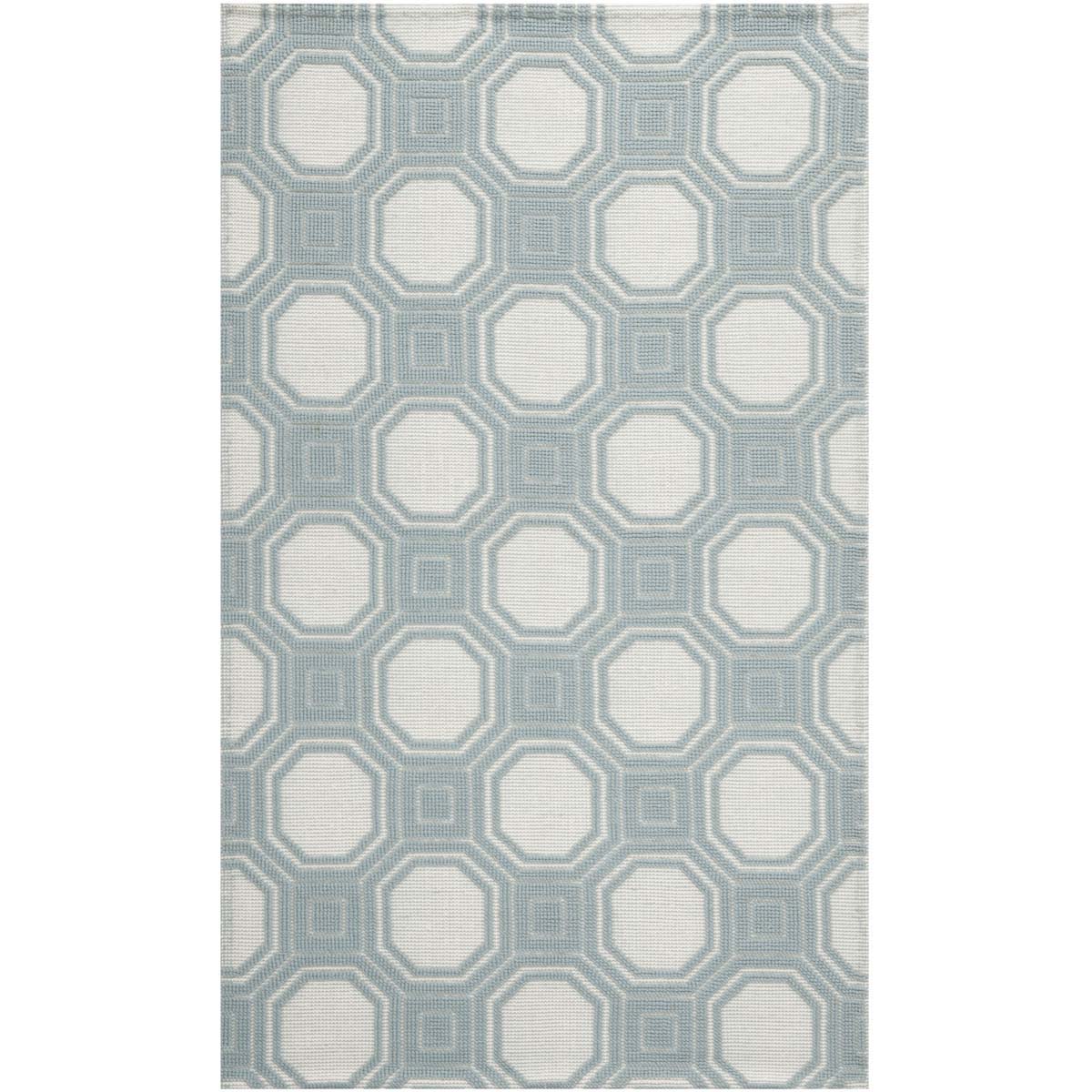 Martha Stewart 2554 Rug, MSR2554 - Ivory / Light Blue