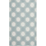 Martha Stewart 2554 Rug, MSR2554 - Ivory / Light Blue