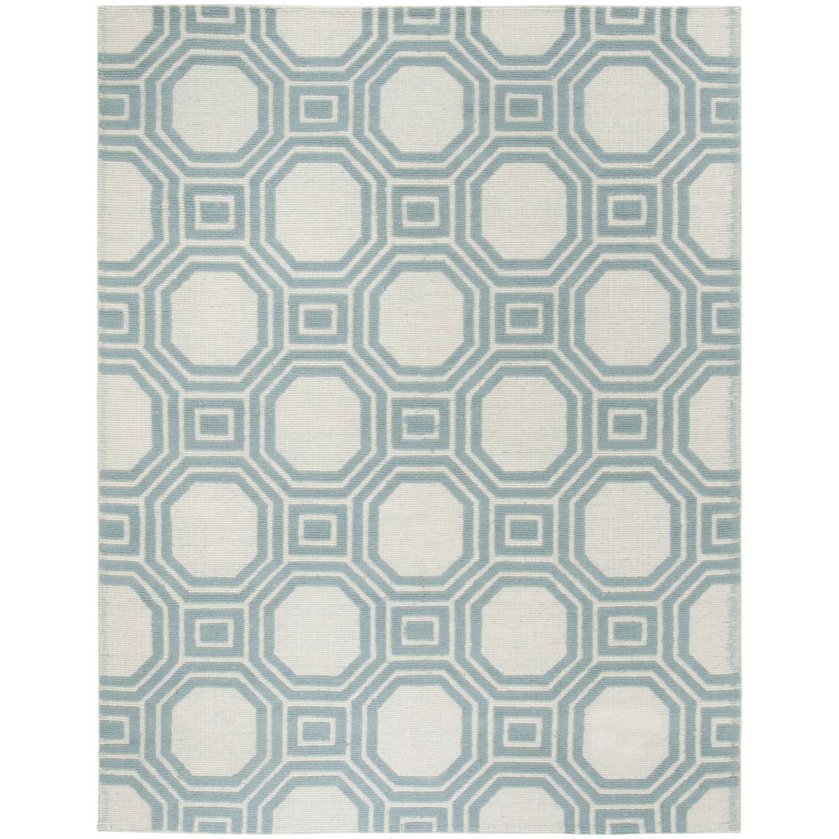 Martha Stewart 2554 Rug, MSR2554 - Ivory / Light Blue