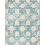 Martha Stewart 2554 Rug, MSR2554 - Ivory / Light Blue