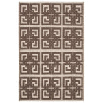 Martha Stewart 2558 Rug, MSR2558 - Ivory / Brown