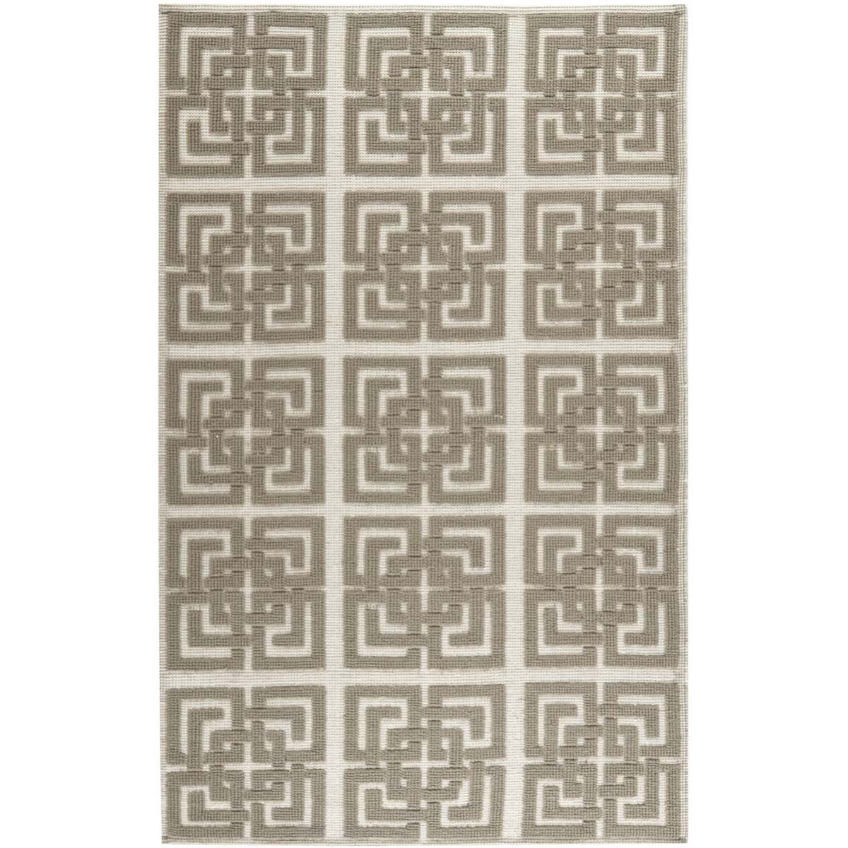 Martha Stewart 2558 Rug, MSR2558 - Ivory / Brown