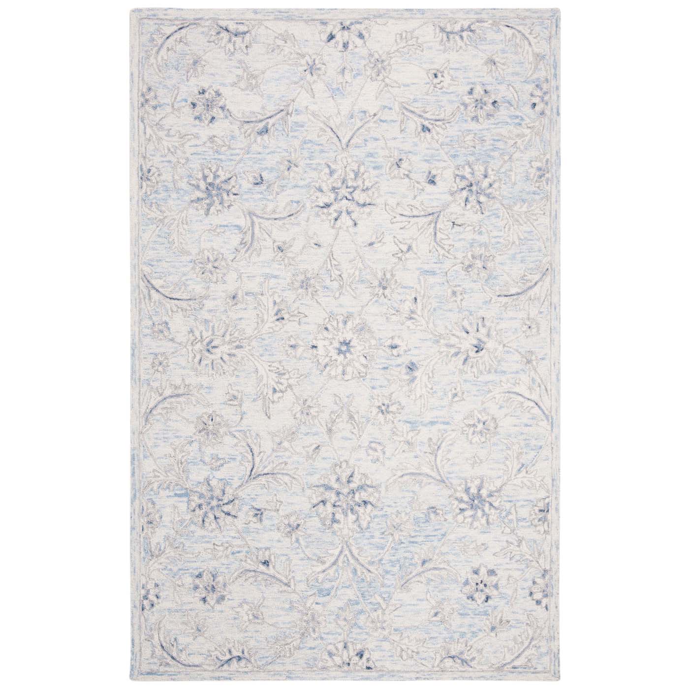 Martha Stewart 3360 Rug, MSR3360 - Light Blue / Ivory