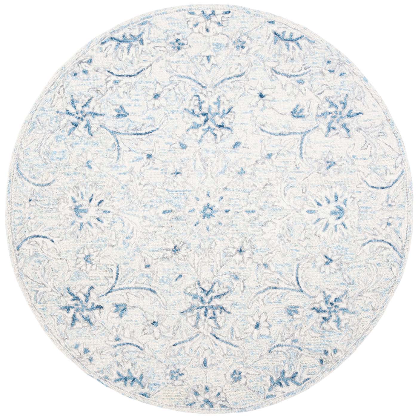 Martha Stewart 3360 Rug, MSR3360 - Light Blue / Ivory