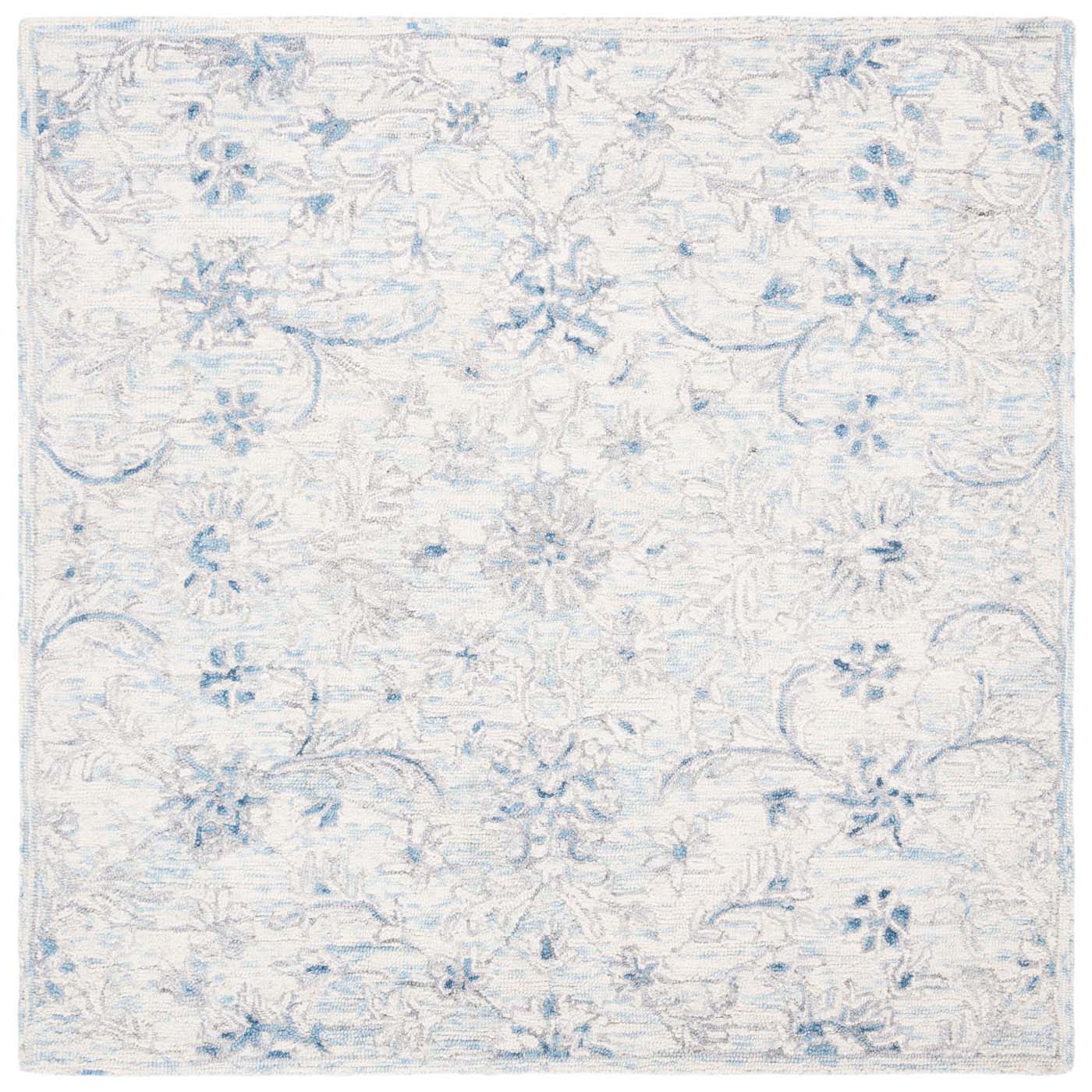 Martha Stewart 3360 Rug, MSR3360 - Light Blue / Ivory