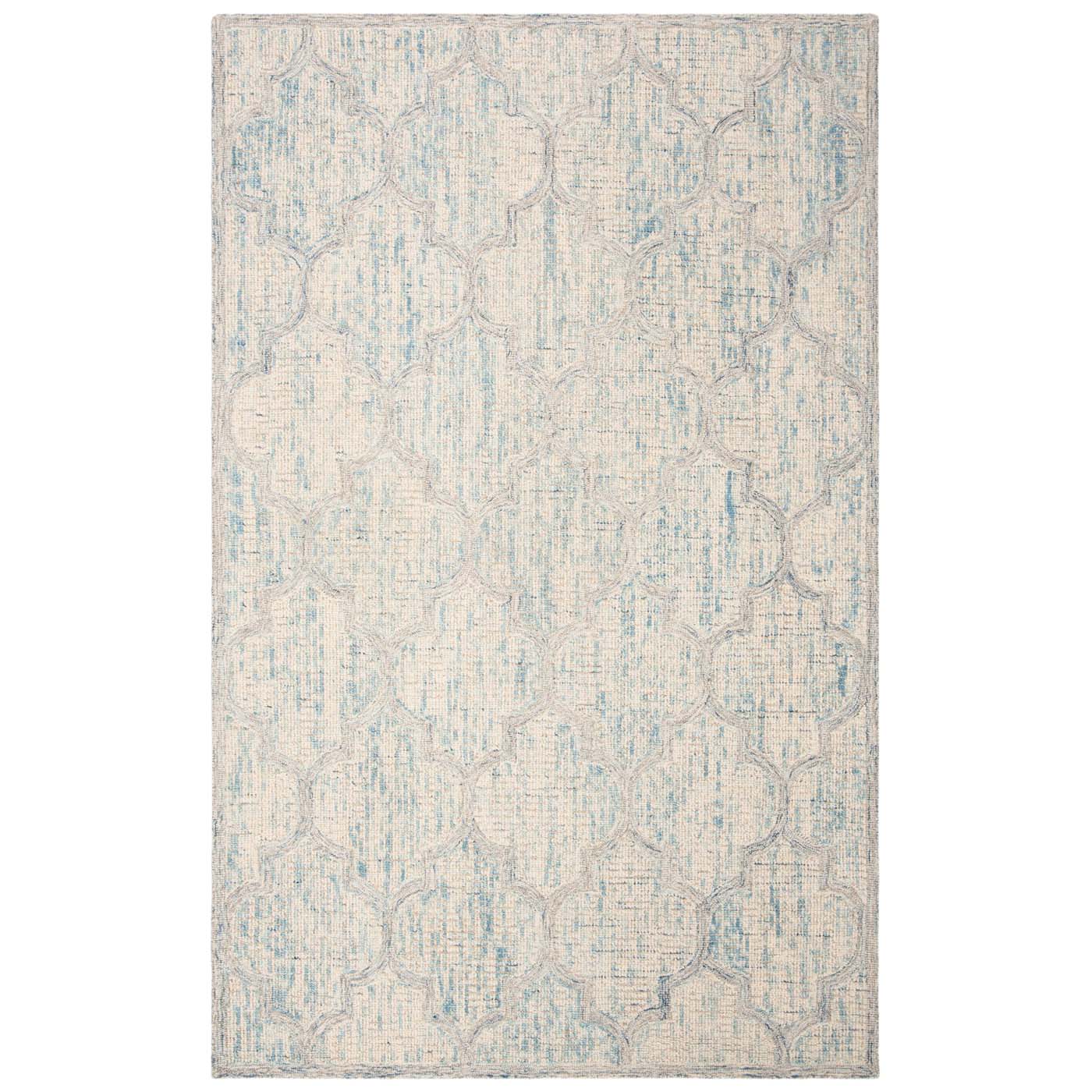 Martha Stewart 3374 Rug, MSR3374 - Ivory / Light Blue