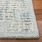 Martha Stewart 3374 Rug, MSR3374 - Ivory / Turquoise