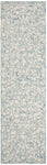 Martha Stewart 3513 Rug, MSR3513 - Blue / Ivory 9' x 12'