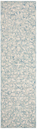 Martha Stewart 3513 Rug, MSR3513 - Blue / Ivory 9' x 12'