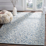 Martha Stewart 3513 Rug, MSR3513 - Blue / Ivory 9' x 12'