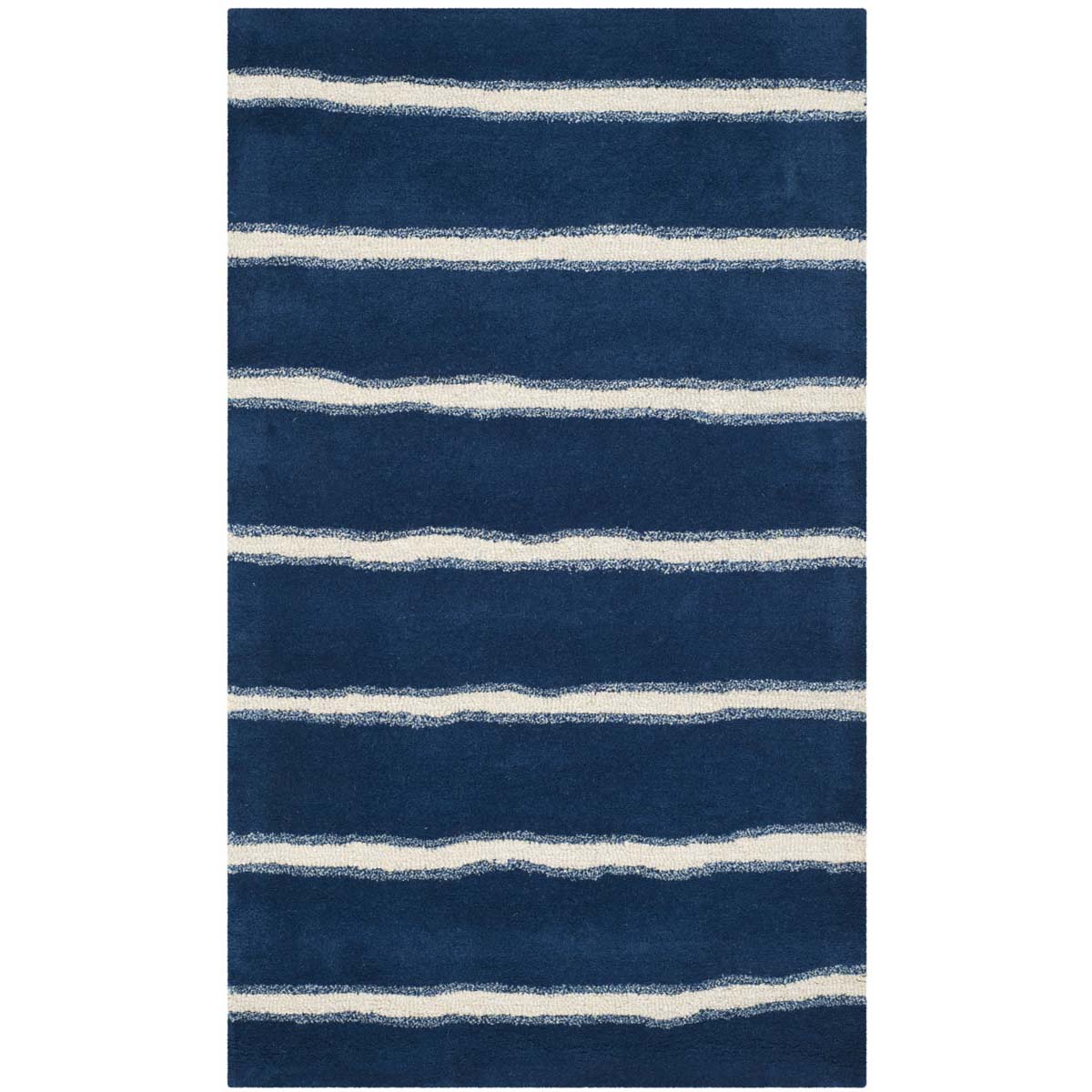 Martha Stewart 3617 Rug, MSR3617 - Wrought Iron / Navy