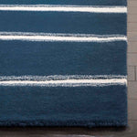 Martha Stewart 3617 Rug, MSR3617 - Wrought Iron / Navy