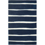 Martha Stewart 3617 Rug, MSR3617 - Wrought Iron / Navy