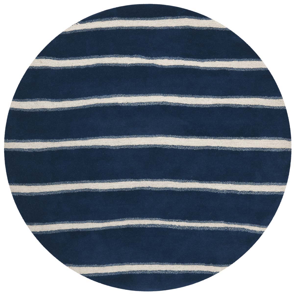 Martha Stewart 3617 Rug, MSR3617 - Wrought Iron / Navy