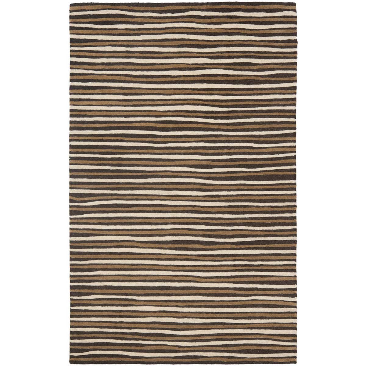 Martha Stewart 3619 Rug, MSR3619 - Tilled Soil Brn