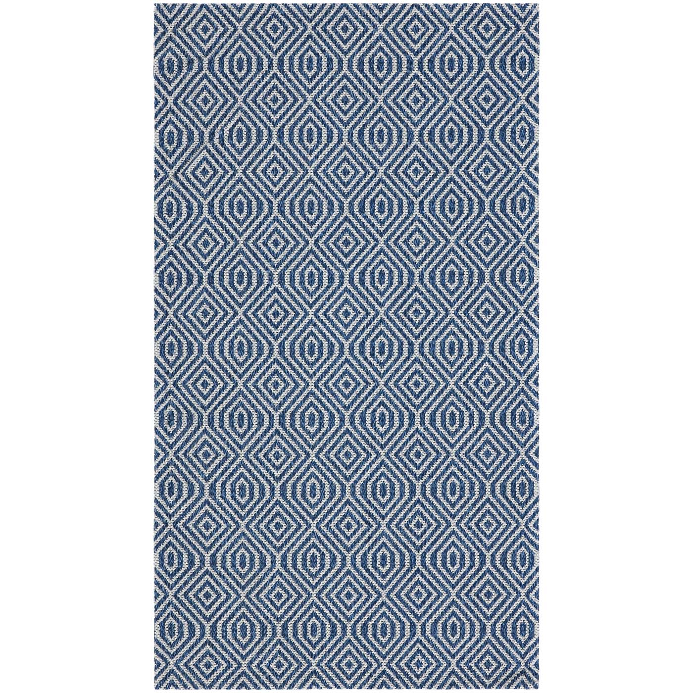 Martha Stewart 401 Rug, MSR401 - Blue / Grey