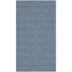 Martha Stewart 401 Rug, MSR401 - Blue / Grey