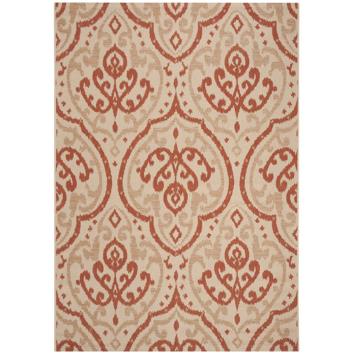 Martha Stewart 411 Rug, MSR411 - Beige / Terracotta