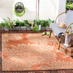 Martha Stewart 4125 Rug, MSR4125 - Terracotta / Beige