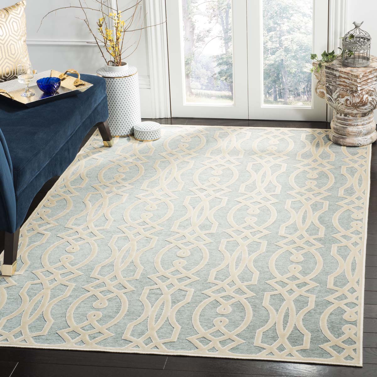 Martha Stewart 4485 Rug, MSR4485 - Rainwater