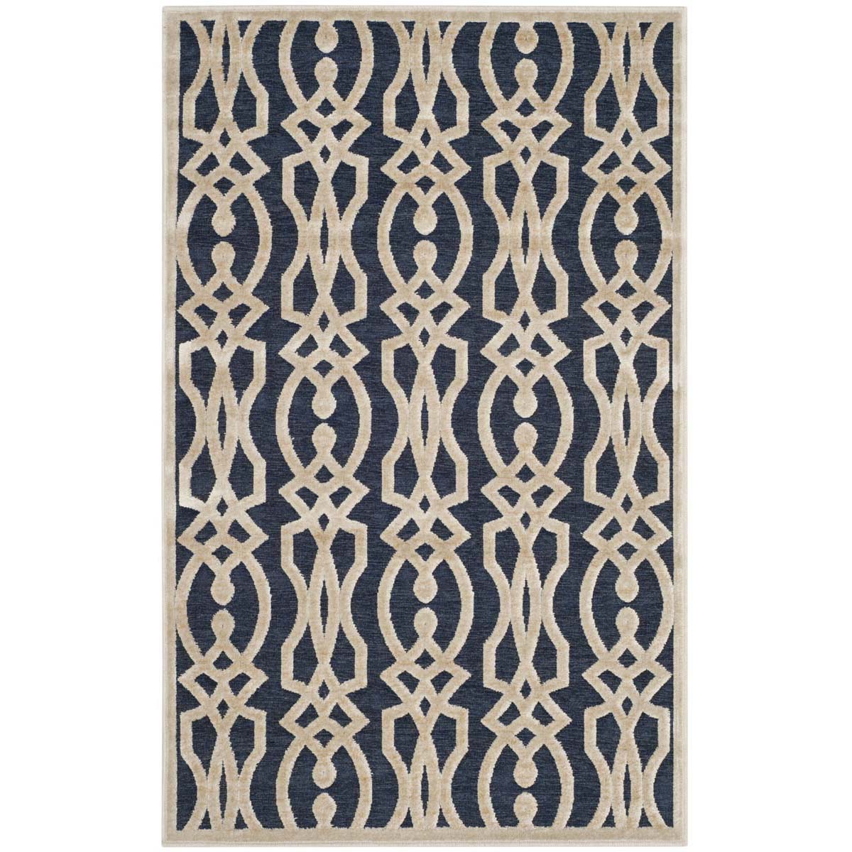 Martha Stewart 4485 Rug, MSR4485 - Azurite Blue