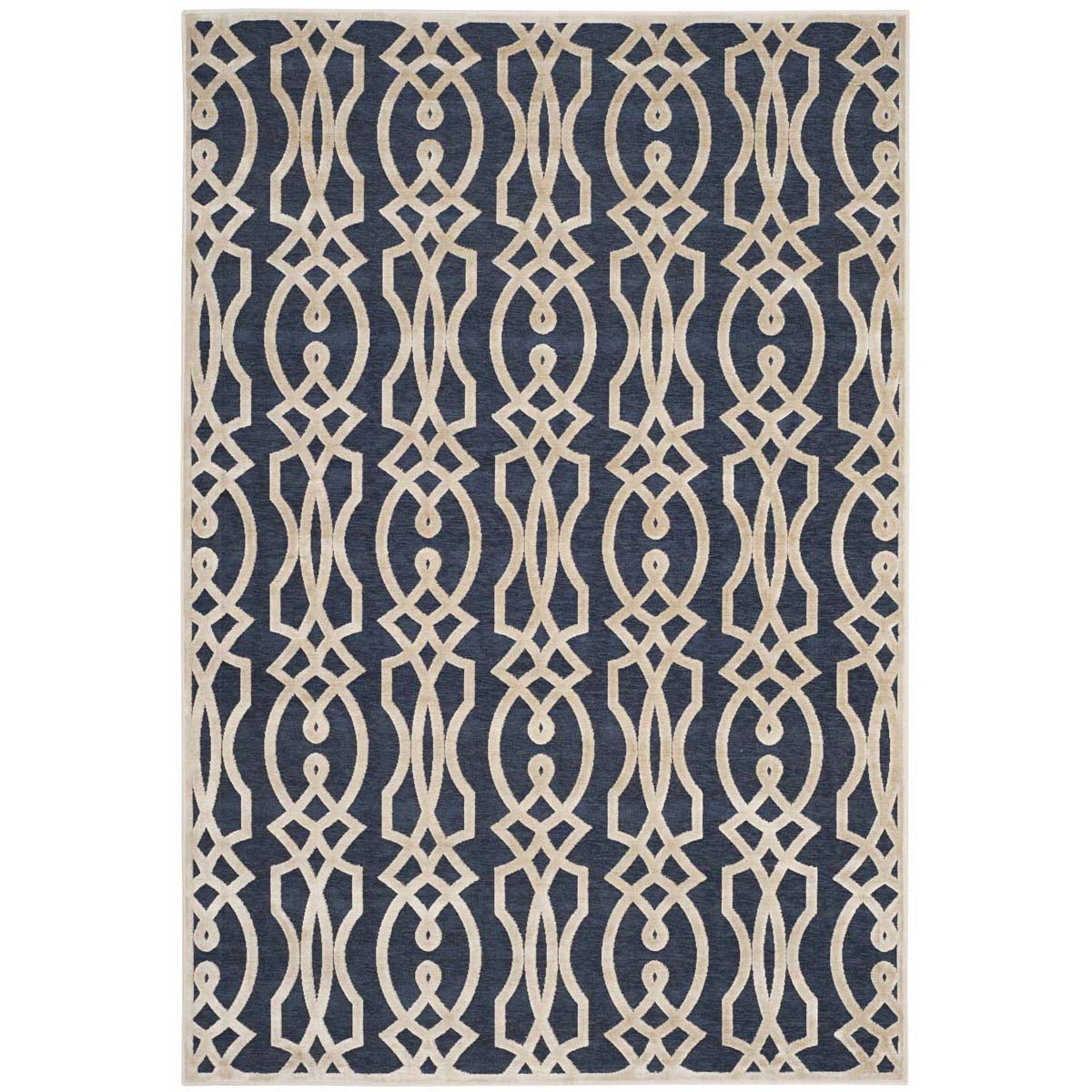 Martha Stewart 4485 Rug, MSR4485 - Azurite Blue