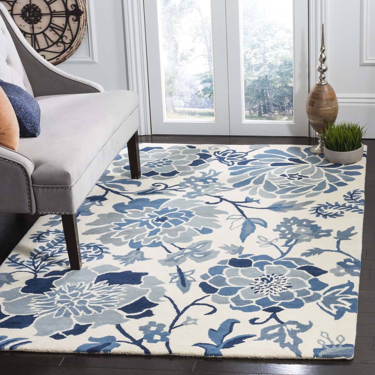 Martha Stewart 4732 Rug, MSR4732 - Azurite