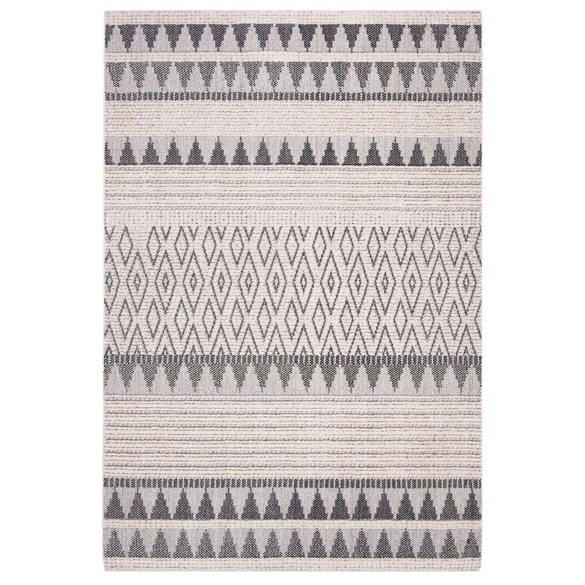 Martha Stewart 519 Rug, MSR519 - Ivory / Charcoal