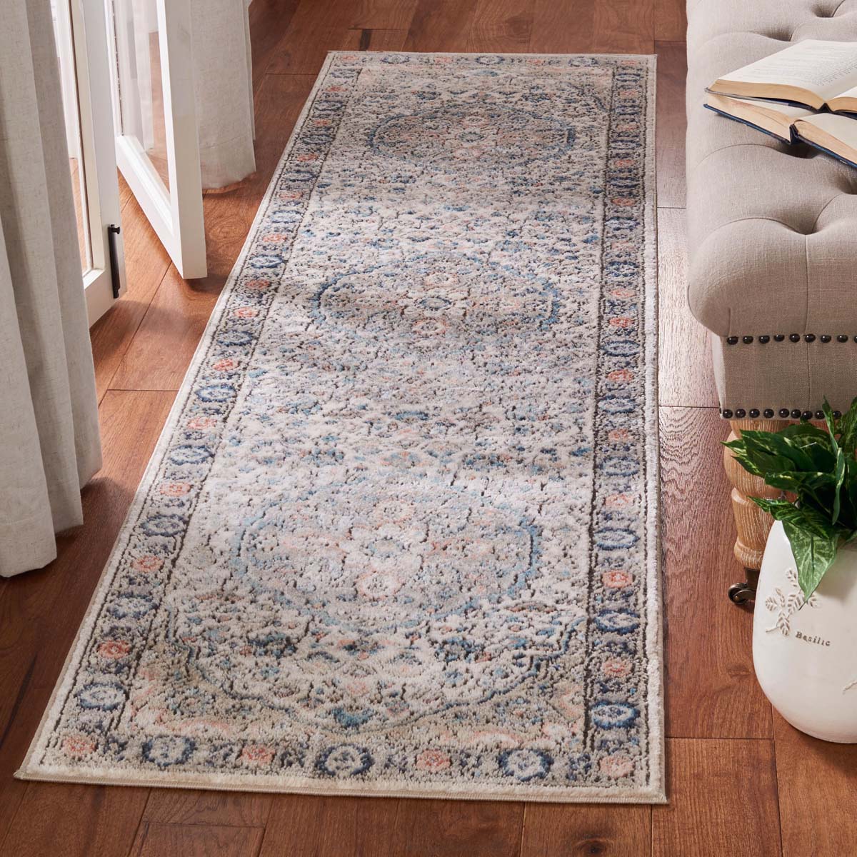 Martha Stewart 813 Rug, MSR813 - Grey / Blue