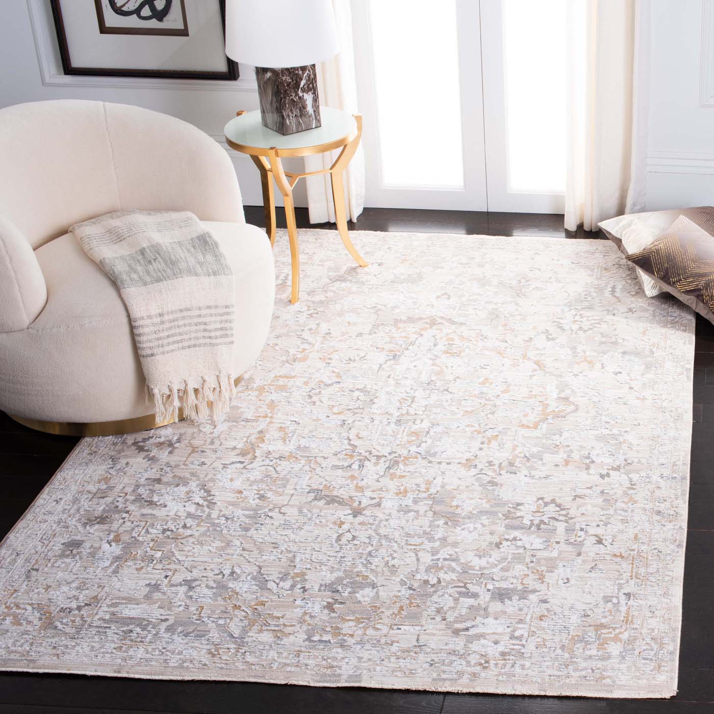 Martha Stewart 8914 Rug, MSR8914 - Ivory / Beige