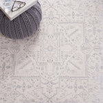 Martha Stewart 8931 Rug, MSR8931 - Ivory / Light Grey