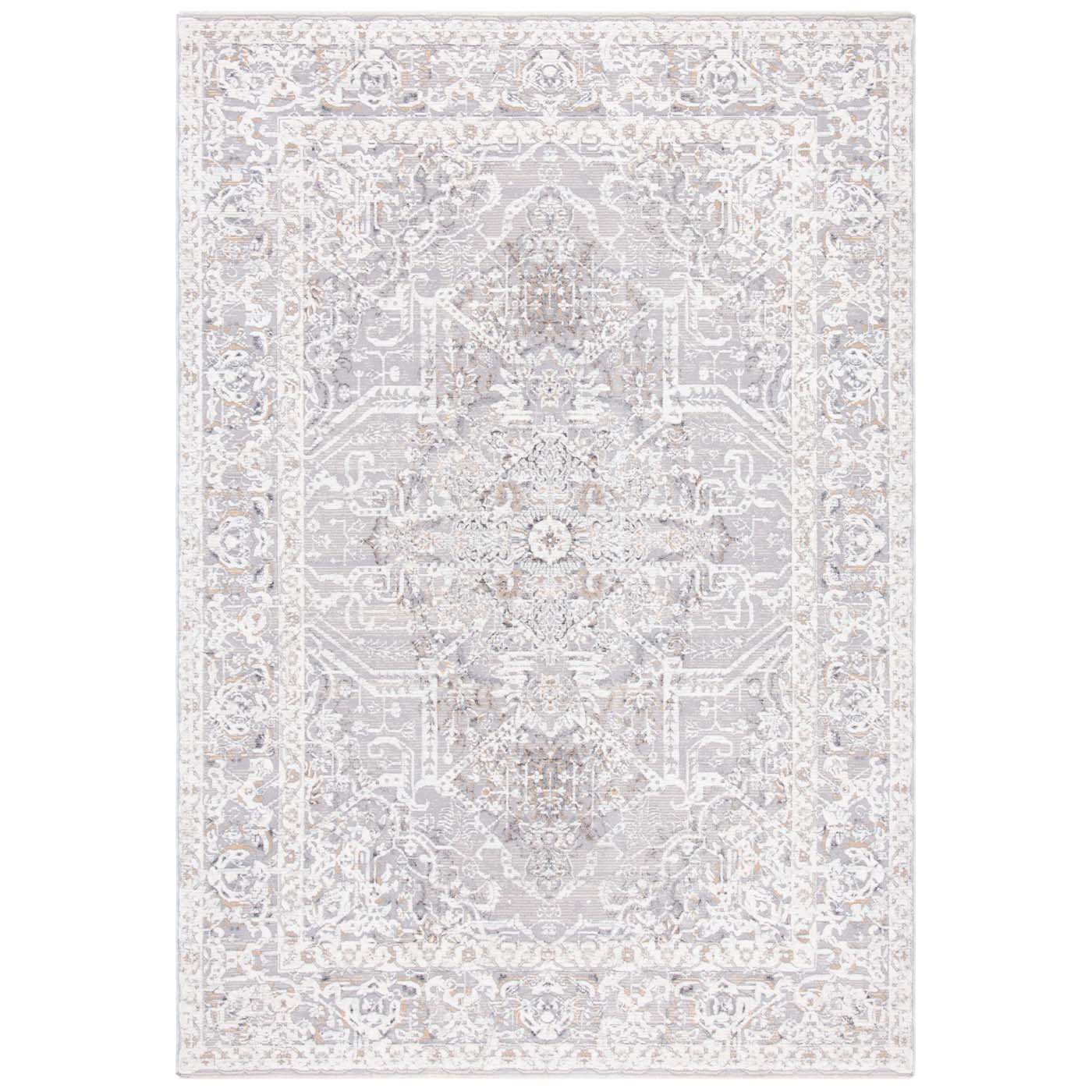 Martha Stewart 8934 Rug, MSR8934 - Ivory / Light Grey