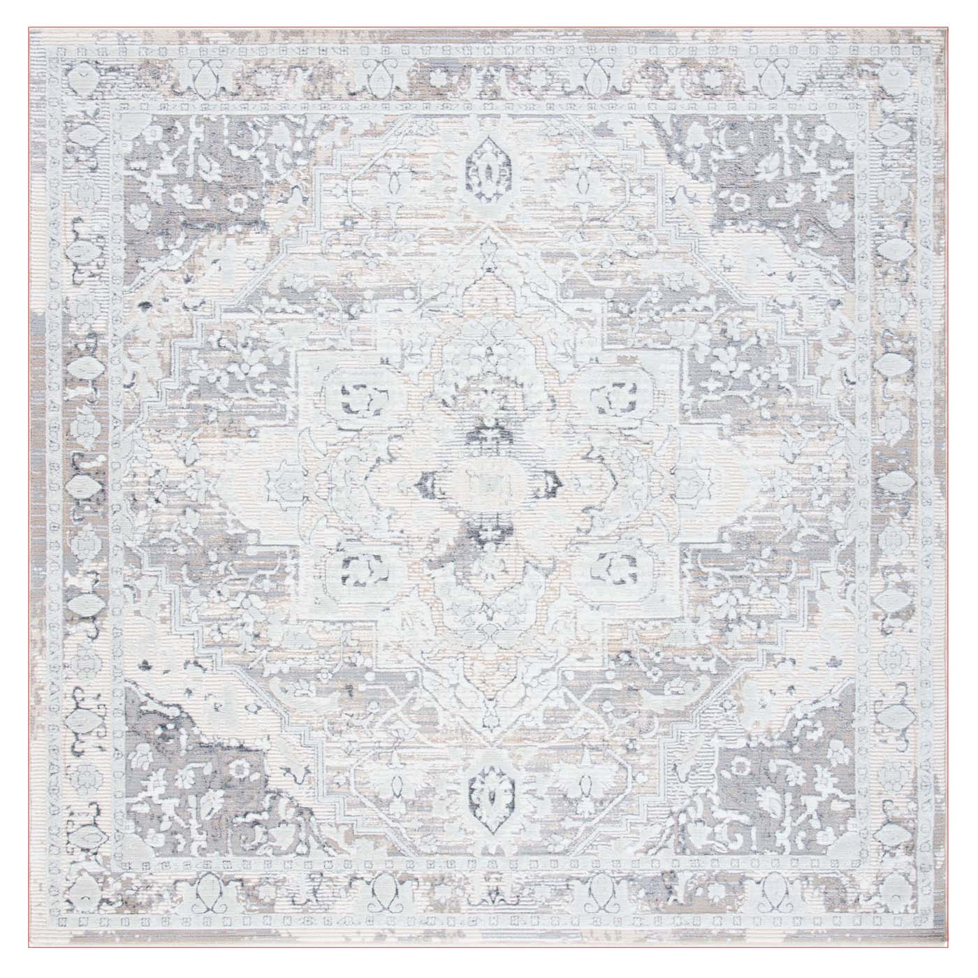 Martha Stewart 8936 Rug, MSR8936 - Grey / Beige