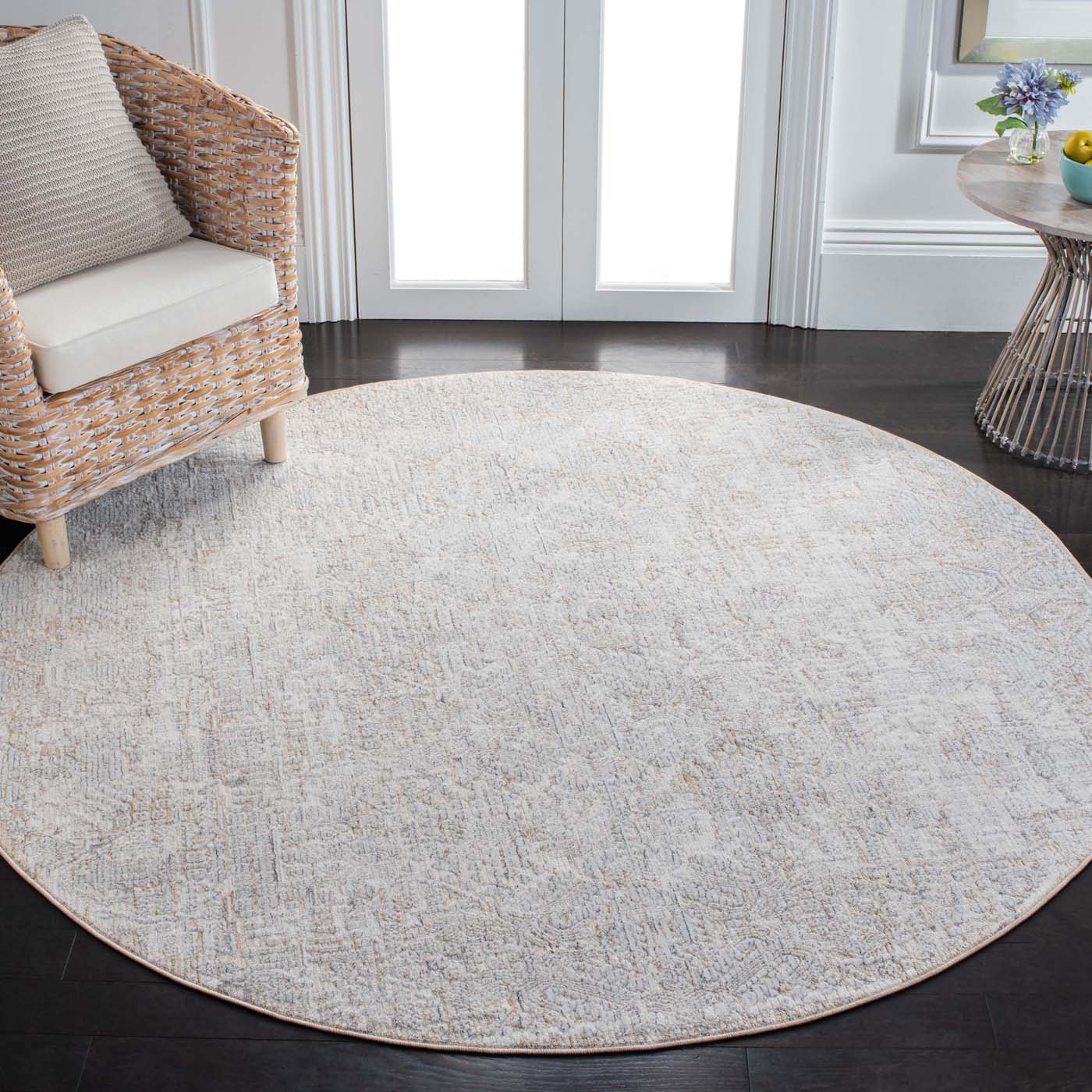 Martha Stewart 8989 Rug, MSR8989 - Light Grey / Beige